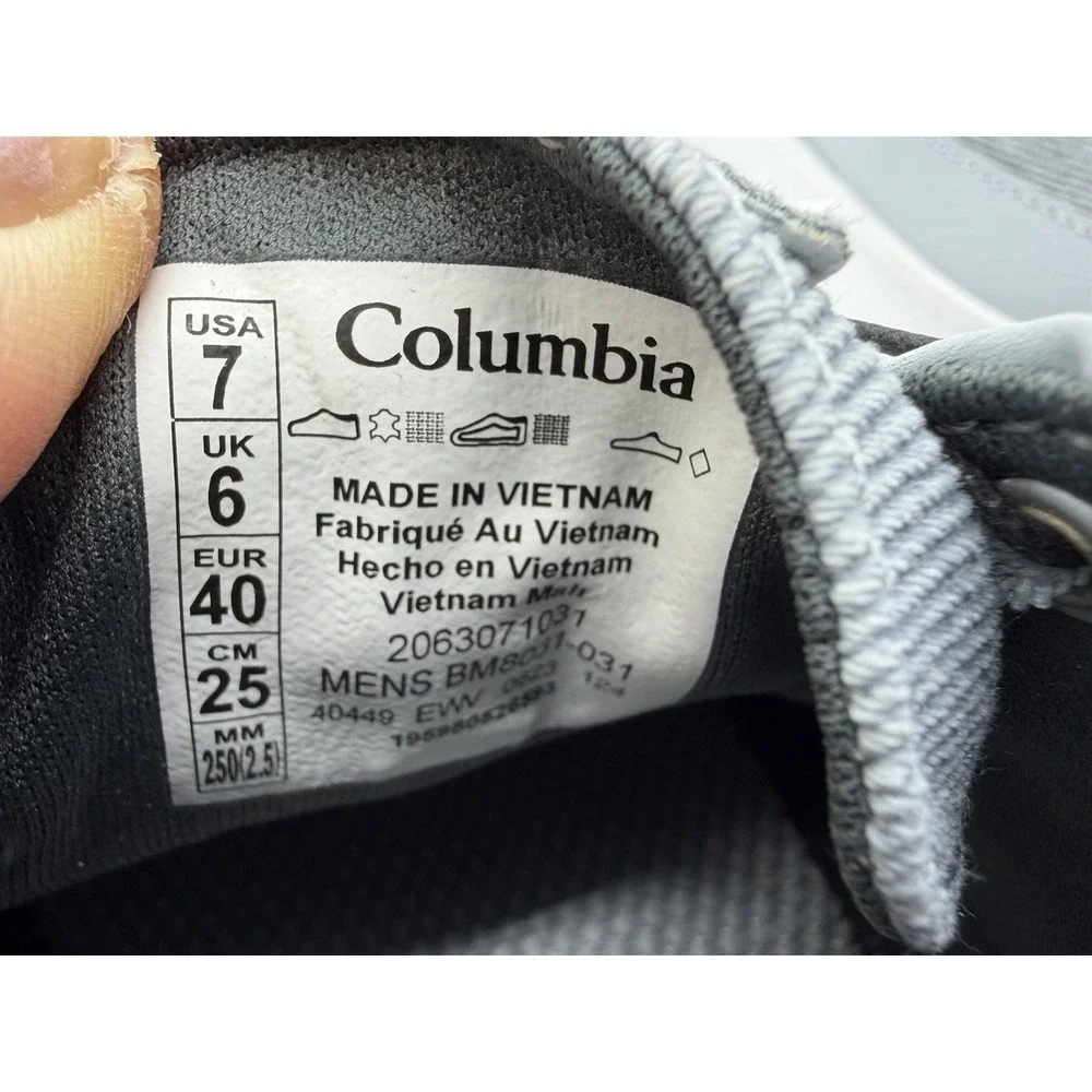 Columbia Mens Size 7 Boatside Relaxed PFG Slip On Loafers‎ Cirrus Grey Deck